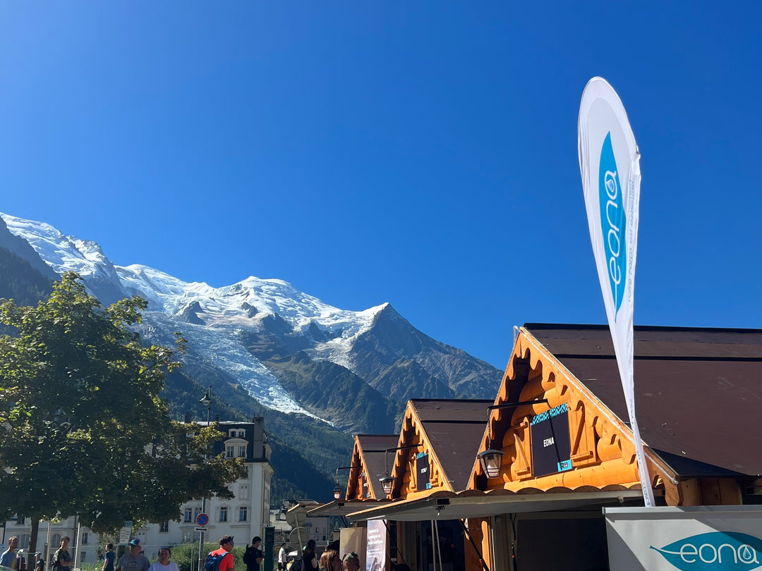 EONA sur l'Ultra-Trail Village à Chamonix