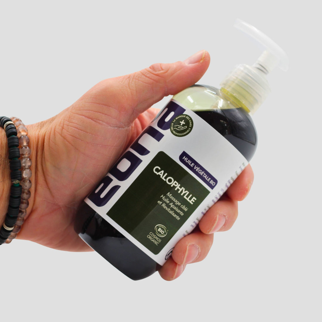 HUILE DE MASSAGE CALOPHYLLE BIO
