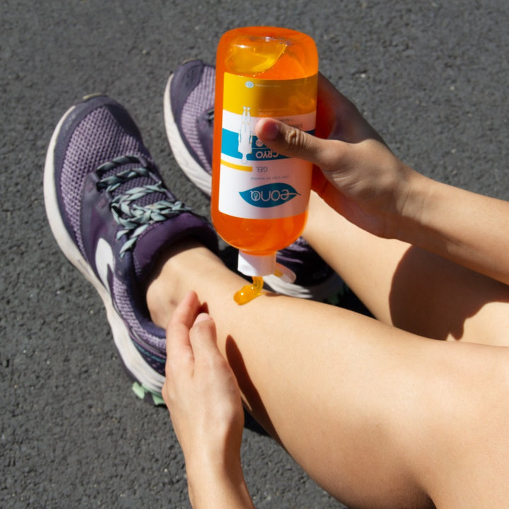Gel cyo 500 sur jambe
