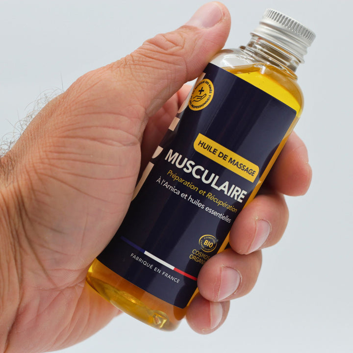 HUILE DE MASSAGE MUSCULAIRE