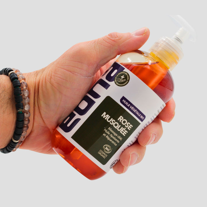 HUILE DE MASSAGE ROSE MUSQUEE BIO